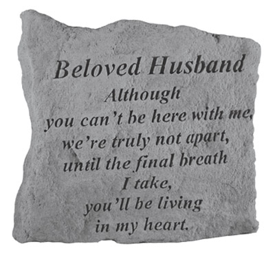 Kay Berry- Inc. 16220 Beloved Husband Although You Can-t Be Here - Memorial - 5.25 Inches X 5.25 Inches
