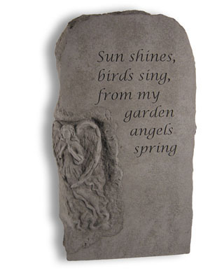 Kay Berry- Inc. 27220 Sun Shines Birds Sing - Memorial - 23 Inches X 13.5 Inches X 5 Inches