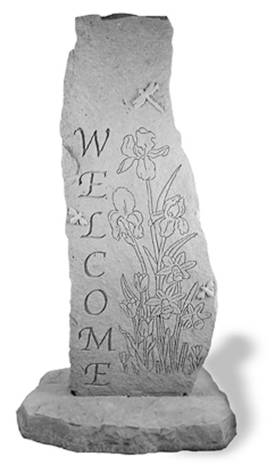 Kay Berry- Inc. 28120 Welcome - Totem - 31.5 Inches X 16 Inches