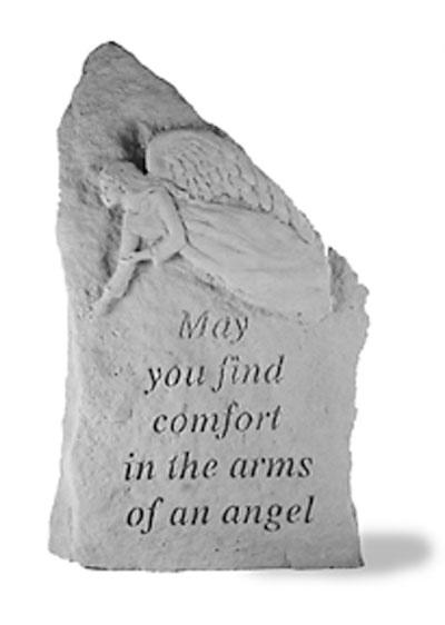 Kay Berry- Inc. 29120 May You Find Comfort With - Angel Memorial - 14.75 Inches X 8.5 Inches