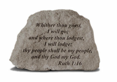 Kay Berry- Inc. 40020 Whither Thou Goest - Memorial - 6.5 Inches X 4.5 Inches X 1.5 Inches