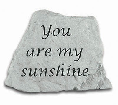 Kay Berry- Inc. 47320 You Are My Sunshine - Memorial - 3.5 Inches X 3 Inches X 1 Inches