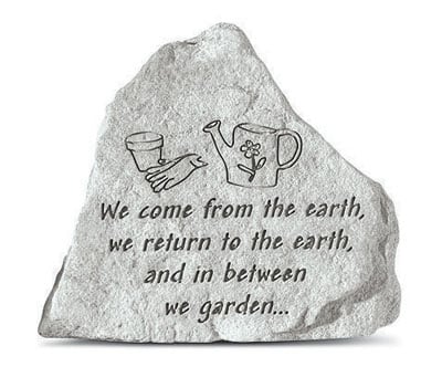 Kay Berry- Inc. 71020 We Come From The Earth-we Return To The Earth - Memorial - 5.25 Inches X 4.5 Inches