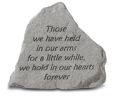 Kay Berry- Inc. 74420 Those We Have Held In Our Arms - Memorial - 5.5 Inches X 3.75 Inches