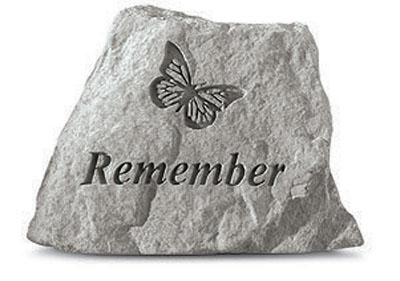Kay Berry- Inc. 78520 Remember - Butterfly Memorial - 3.5 Inches X 3 Inches