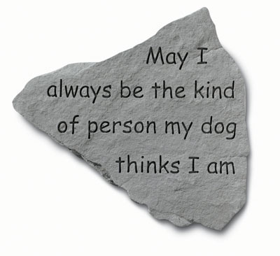 Kay Berry- Inc. 91420 May I Always Be The Kind Of Person - Garden Accent - 14.5 Inches X 12.75 Inches