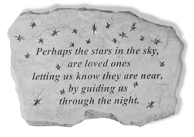Kay Berry- Inc. 94020 Perhaps The Stars In The Sky - Memorial - 16 Inches X 10 Inches