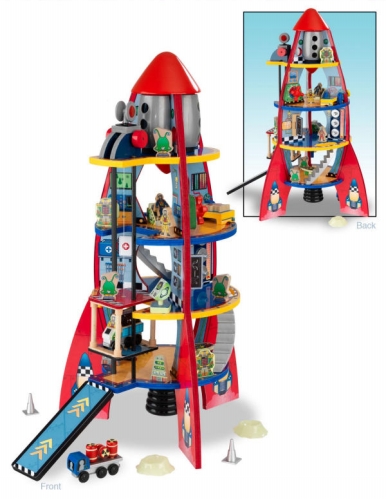 KidKraft 63213 Rocket Ship Playset