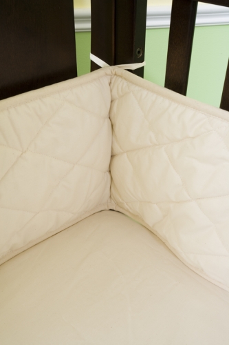Natura World Organic Crib Bumper Pad
