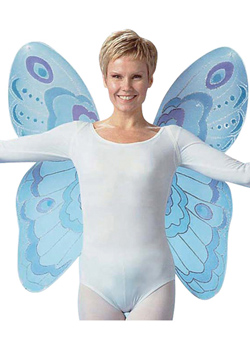 Peter Alan 6557 Jumbo Butterfly Adult Costume Wings - Blue