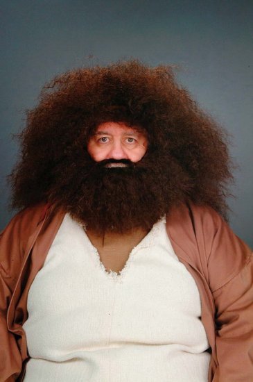 Peter Alan 5155BR Hermit Wig And Beard Costume Accessory Set - Brown