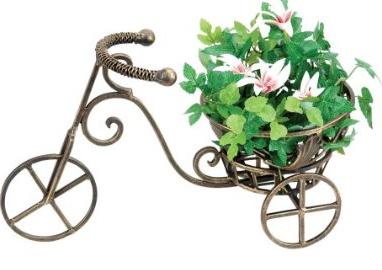 Red Carpet Studios - 20092 - Tricycle Planter Bronze - Set of 3