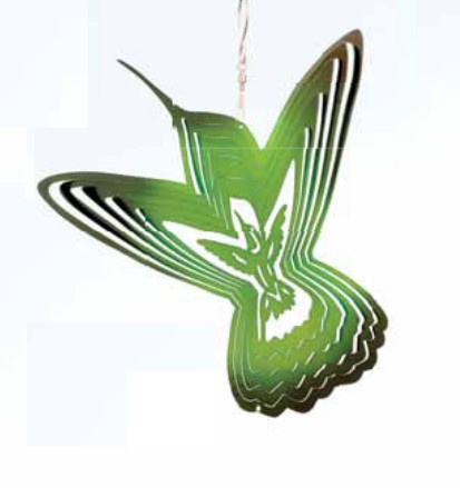 Red Carpet Studios 31189 Hummingbird Shaped Geo Spinner