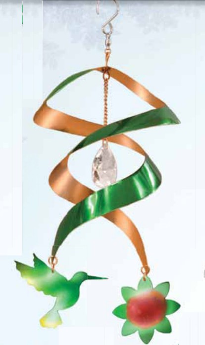 Red Carpet Studios 32081 Natures In Flight Hummingbird Ribbon Spinner