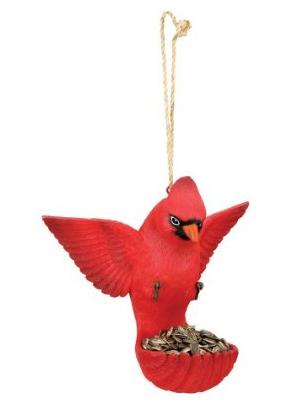 Red Carpet Studios 45202 Flying Bird Birdfeeder Cardinal