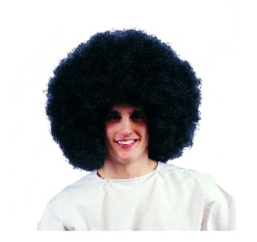 RG Costumes 60050 15 Inch Jumbo Afro Wig - Black - Size Adult