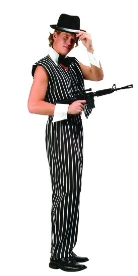 RG Costumes 80458-S Mobster Costume - Size Adult Small 32-34