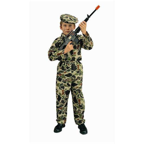 RG Costumes 90066M Commando Boy Costume  Size ChildMedium
