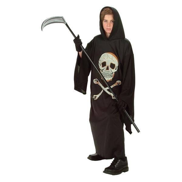 90129-m Warlock Glow In The Dark Print Costume - Size Child-medium