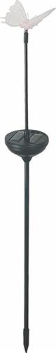 Royce Lighting RL1216S-09 Outdoor Solar Stake 3 Color Changing LED Butterfly Light - Black Paint Royce Lighting RL1216S-09 Outdoor Solar Stake 3 Color Changing LED Butterfly Light - Black Paint