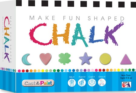 Skullduggery 07751 Make Fun Shaped Chalk Cast And Paint Kit