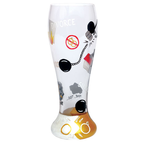 Santa Barbara Design Studio PIL5585C Lolita Pilsner Glass Divorce