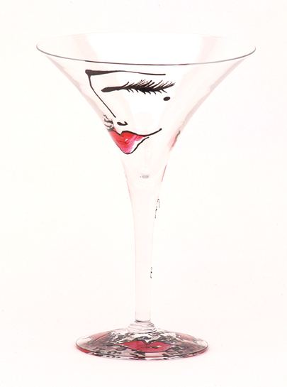 Santa Barbara Design Studio GLS45510E Lolita Martini Glass Flirtini