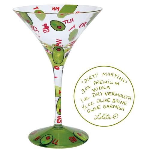 Santa Barbara Design Studio - GLS4-5510Z - Lolita - Martini Glass - Dirty Martini