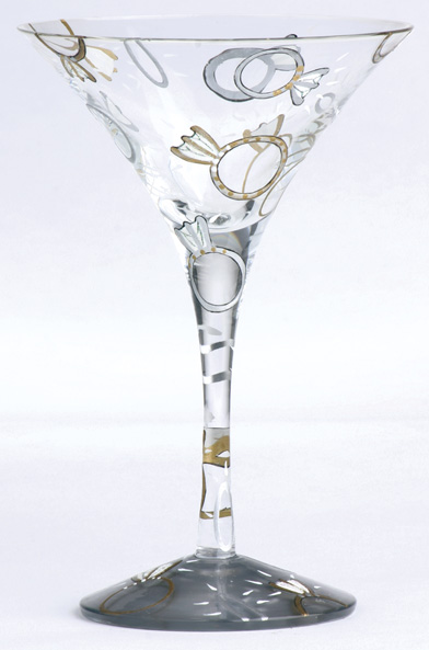 Santa Barbara Design Studio - GLS4-5520N - Lolita - Martini Glass - Wedding