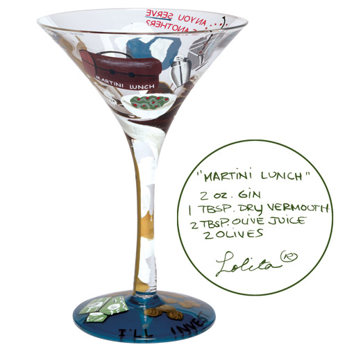 Santa Barbara Design Studio GLS45580F Lolita Martini Glass Martini Lunch