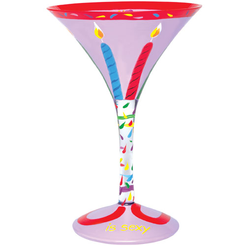 Santa Barbara Design Studio - GLS4-5585Y - Lolita - Martini Glass - Sixty Is Sexy