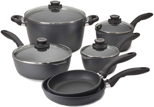 Swiss Diamond 6010 10 Piece Cookware Set