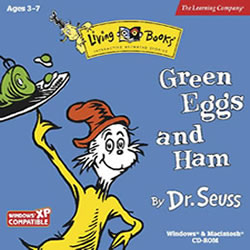 Learning Company LLDRSGRHAJ Living Books Dr. Seuss's Green Eggs And Ham CD-ROM