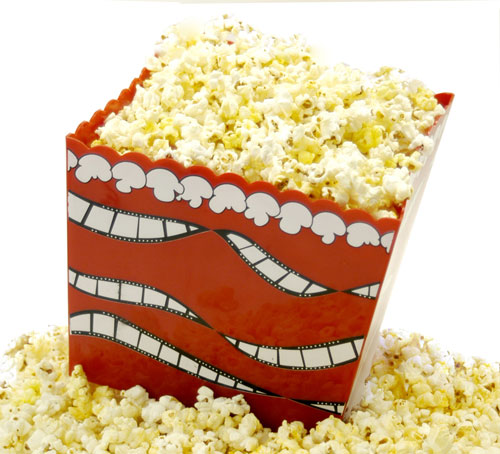 Wabash Valley Farms 60140 Movie Time Popcorn Tub-Plastic Red