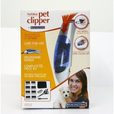 Remington DCVAC500 No Mess Vacuum Pet Clipper