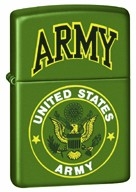 Zippo 221.54 Windproof Army Green Matte Lighter