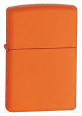 231 Windproof Orange Matte Lighter