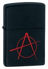 20842 Windproof Black Matte Anarchy Lighter