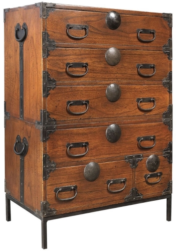 Authentic Models TF003 Wide Tansu Stacking Chest