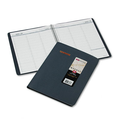 At-A-Glance 7095020 Weekly Appointment Book 15-Minute Appointments 8-1/4 x 10-7/8 Navy