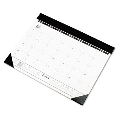 Sk2200 Refillable One-color Monthly Desk Pad Calendar 22 X 17