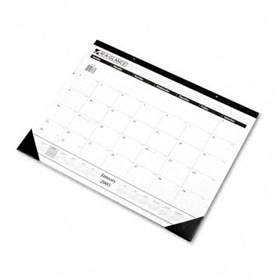 Sk2400 One-color Monthly Desk Pad/wall Calendar 22 X 17