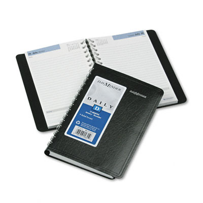 At-A-Glance SK4600 Daily Appointment Book No Appointment Times 4-7/8 x 8 Black