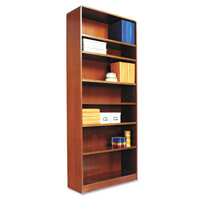 Corner Bookshelf on Alera Bcr78436mc Radius Corner Bookcase Finished Back Wood Veneer 7