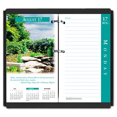 417 Earthscapes Daily Desk Calendar Refill 3-1/2w X 6h