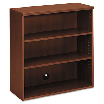 HON PC690XVXFF Park Avenue Laminate Bookcase Hutch Open Shelving Shaker Cherry
