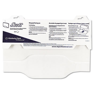 07410ct Sanitary Flushable White Toilet Seat Covers 18 X15 24 Pack/carton