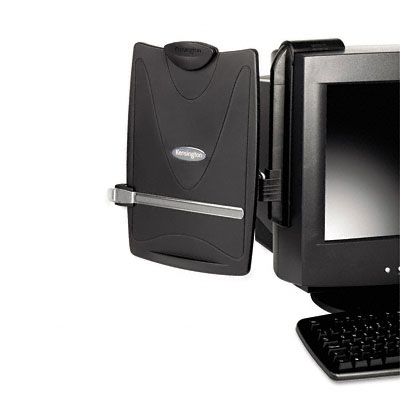 Kensington 62412 Insight Plus Copyholder Monitor Mount 50-Sheet Capacity Graphite