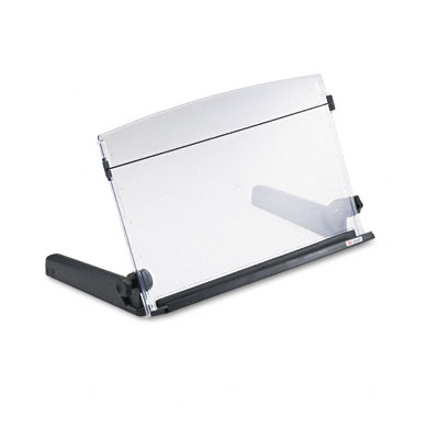 3M DH640 In-Line Freestanding Copyholder Plastic 150-Sheet Capacity Black/Clear