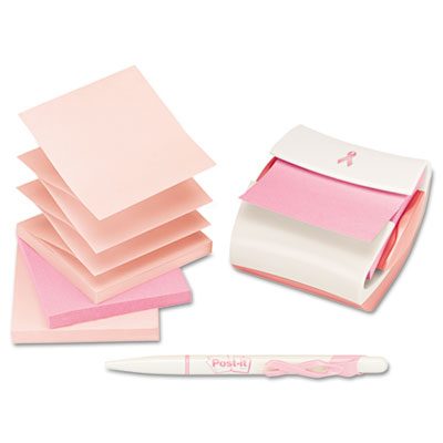 3M PRO330BCA Note Dispenser Pen for Breast Cancer... by 3M